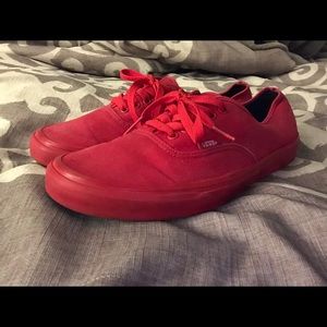 All red Vans !!!